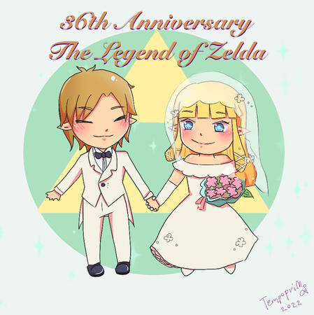 I love Zelda and Link from The Legend of Zelda.